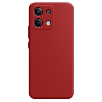 RUBBER Ochranný kryt pre Xiaomi Redmi Note 13 Pro 5G / Xiaomi Poco X6 5G tmavočervený