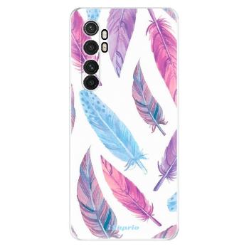 Odolné silikonové pouzdro iSaprio - Feather Pattern 10 - Xiaomi Mi Note 10 Lite