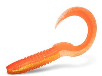 Delphin gumová nástraha twistax  eel tail uvs bloody milion 5 ks - 15 cm