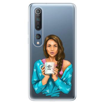 Odolné silikonové pouzdro iSaprio - Coffe Now - Brunette - Xiaomi Mi 10 / Mi 10 Pro