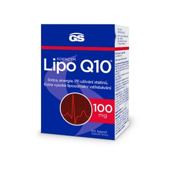 GS Koenzym Lipo Q10 100 mg 60 kapslí