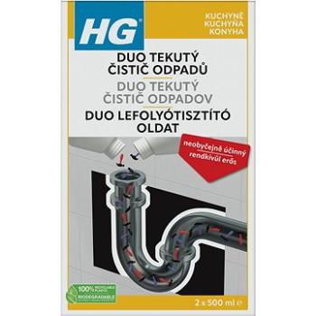 HG Duo tekutý čistič odpadů 1 l (8711577089665)