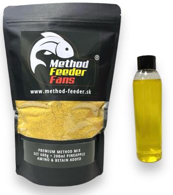 Method feeder fans premium method mix set 600 g + 200 ml booster - ananas