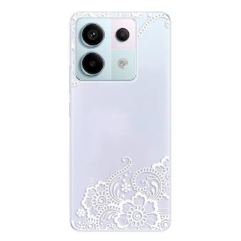 Odolné silikonové pouzdro iSaprio - White Lace 02 - Xiaomi Redmi Note 13 Pro 5G / Poco X6 5G