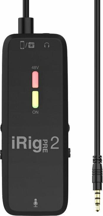 IK Multimedia iRig PRE 2 Sluchátkový kytarový zesilovač