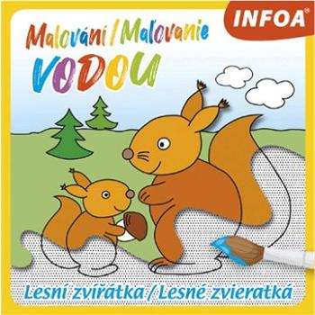 Malování/Maľovanie vodou Lesní zvířátka/Lesné zvieratká (8594184923627)