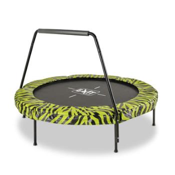 EXIT Tiggy junior Trampolína s madlem ø140 cm, černá/zelená