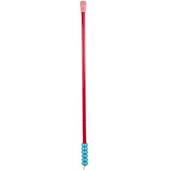 Nástěnné dekorační světlo SUPERLINEA 141,5 cm, červená, dřevo/plast, Seletti