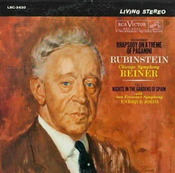 Arthur Rubinstein - Rachmaninoff: Rhapsody on a Theme of Paganini/Falla: Nights in the Gardens of Spain (LP)