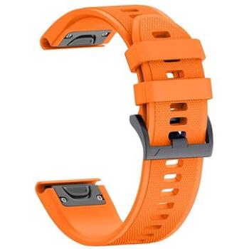 X-Site silikonový pro Garmin QuickFit 26mm, oranžový (ERSQCKS-002O26)