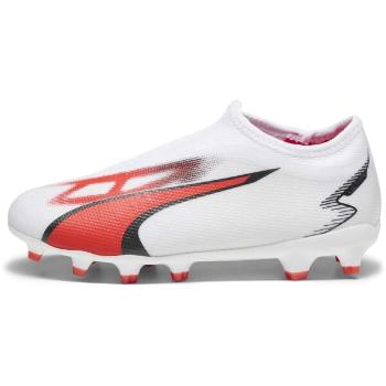 Puma ULTRA MATCH LL FG/AG JR Gyerek futballcipő, fehér, méret 29