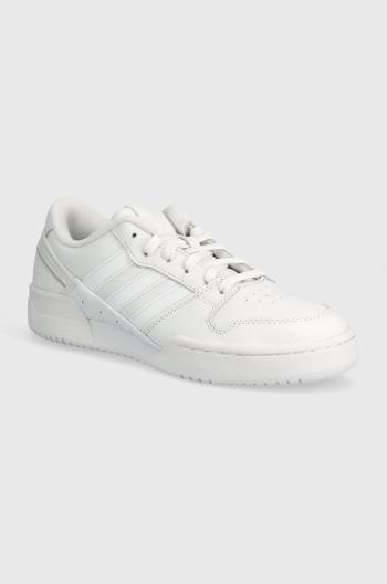 Kožené sneakers boty adidas Originals Team Court 2 STR bílá barva, IF1192