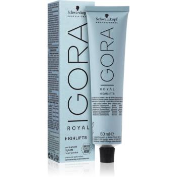 Schwarzkopf Professional IGORA Royal Highlifts permanentní barva na vlasy odstín 10-21 Ultra Blonde Ash Cendré 60 ml