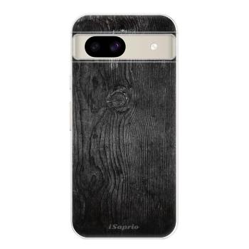 Odolné silikonové pouzdro iSaprio - Black Wood 13 - Google Pixel 8a