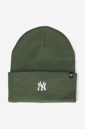 Čepice 47brand New York Yankees Moss Base zelená barva