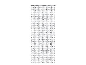 Függöny - Karácsonyfa, ezüst 100 x 245 cm