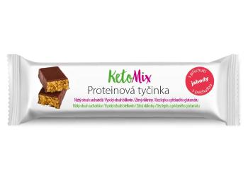 KetoMix Proteinová tyčinka jahoda 40 g