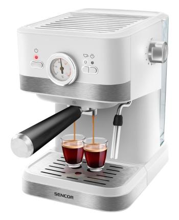 SENCOR SES 1720WH Espresso pákový kávovar bílý