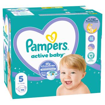 PAMPERS Active Baby veľkosť 5, 11-16 kg, 111 ks