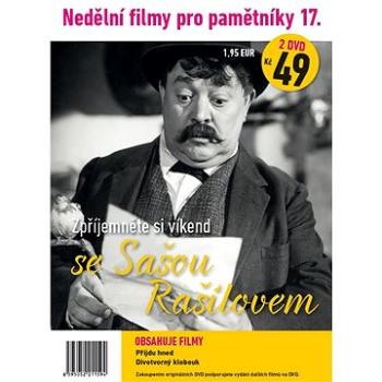 Nedělní filmy pro pamětníky 17: Saša Rašilov - DVD (1159)