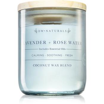 DW Home Naturals Lavender & Rose Water vonná svíčka 501 g