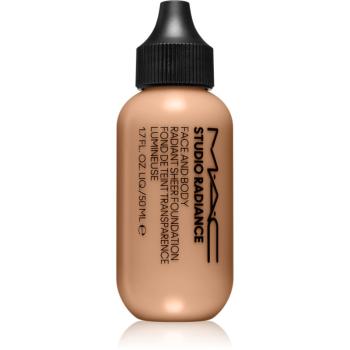 MAC Cosmetics Studio Radiance Face and Body Radiant Sheer Foundation lehký make-up na obličej a tělo odstín N4 50 ml