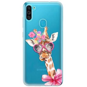 iSaprio Lady Giraffe pro Samsung Galaxy M11 (ladgir-TPU3-M11)