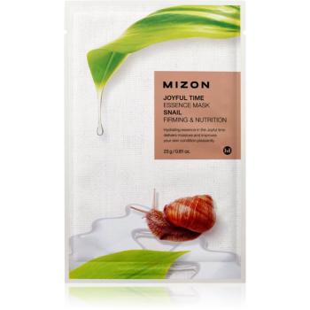 Mizon Joyful Time Snail vyživující plátýnková maska se zpevňujícím účinkem 23 g