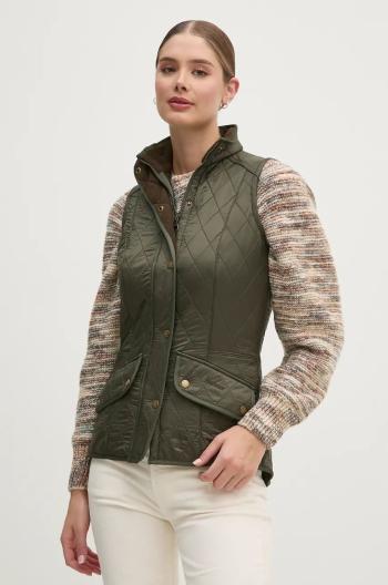 Vesta Barbour Cavalry Quilted Gilet zelená barva, LGI0016