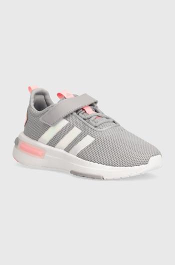 Dětské sneakers boty adidas RACER TR23 EL šedá barva, IE1386