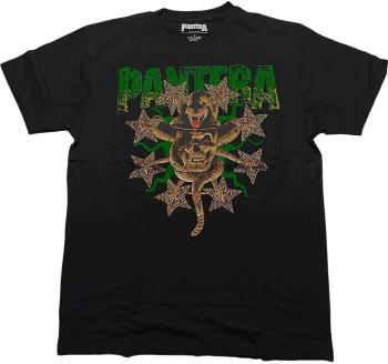 Pantera Tričko Skull & Snake Unisex Black S