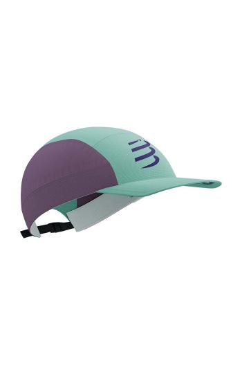 Kšiltovka Compressport 5 Panel Light Cap černá barva, vzorovaná, CU00097B