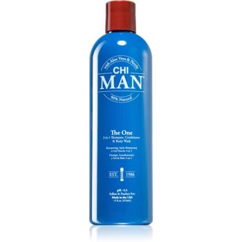 CHI Man The One 3 v 1 šampon, kondicionér a sprchový gel 355 ml