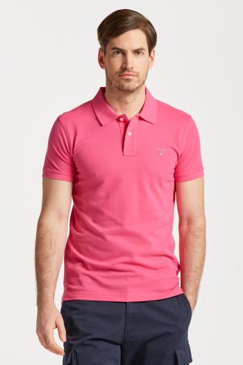 POLOKOŠILE GANT ORIGINAL SLIM PIQUE SS RUGGER HYPER PINK