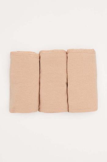 Kalhotky women'secret 3-pack béžová barva, 7682840.34