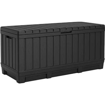 KETER Zahradní úložný box KENTWOOD 350l, grafit (249462)