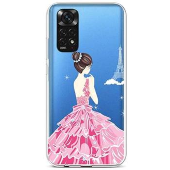 TopQ Kryt Xiaomi Redmi Note 11 silikon Pink Princess 71889 (Sun-71889)