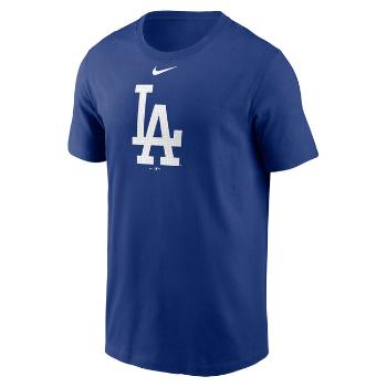 Nike T-shirt Men's Fuse Large Logo Cotton Tee Los Angeles Dodgers rush blue - M