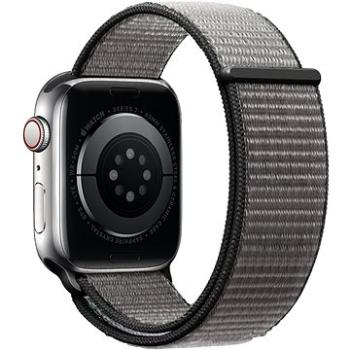 Eternico Airy pro Apple Watch 42mm / 44mm / 45mm / Ultra 49mm Elephant Gray and Black edge (AET-AWAY-ElGr-42)