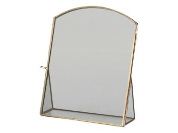 Fotorámeček s mosazným antik kovovým rámem Pearl - 20*7*25/ 20*25 cm 22021213 (22212-13)