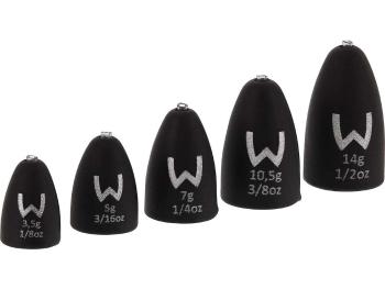 Westin Zátěže Add-It Tungsten Bullet Matte Black - 5g 4ks