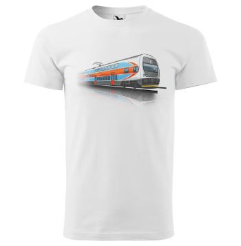 Tričko City Elefant (Veľkosť: 4XL, Typ: pre mužov, Farba tričká: Biela)