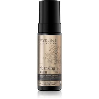 Eveline Cosmetics Organic Gold hydratační a uklidňující čisticí pěna na citlivou pleť 150 ml