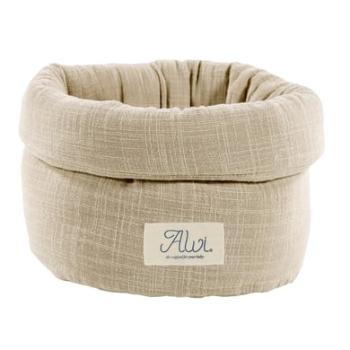 Alvi® Utensilo round Speciální tkanina Slub Muslin