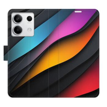 Flipové pouzdro iSaprio - Color Waves - Xiaomi Redmi Note 13 5G