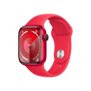 Apple Watch S9 41 mm sport band M/L smart hodinky Red