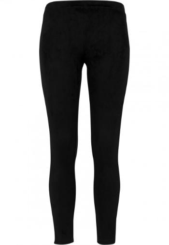 Urban Classics Ladies Imitation Suede Leggings black