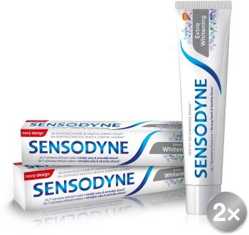 Fogkrém SENSODYNE Extra Whitening 2 × 75 ml