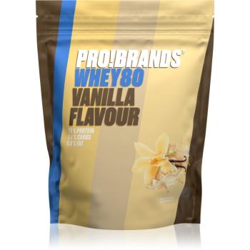 PRO!BRANDS Whey80 Protein syrovátkový protein příchuť Vanilla 500 g