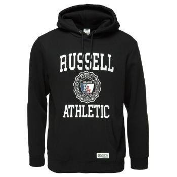 Russell Athletic QUINN Férfi pulóver, fekete, méret